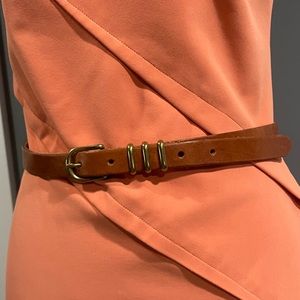 Rag & Bone Belt in Dark Caramel Brown